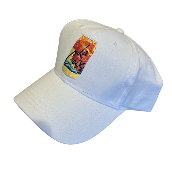 La Croix New White Canvas Cotton Baseball Hat Cap Beach - Picture 2 of 5